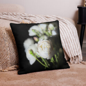 Beautiful flower pillow