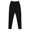Black Crossover leggings with pockets - Image 3
