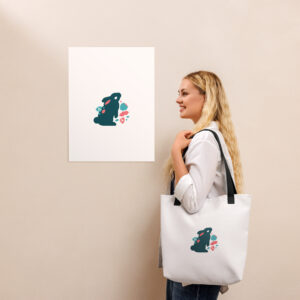 Bunny Tote bag