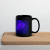 Black Glossy jellyfish Mug - Image 6