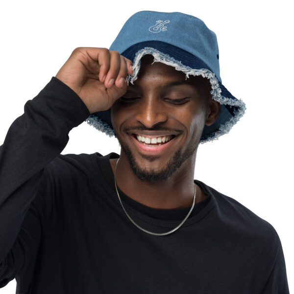 Summer denim bucket hat