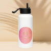 Stainless steel water bottle with a straw lid - Image 6