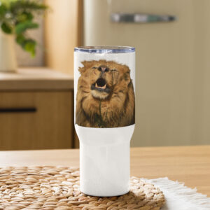 Eco friendly Lion Travel mug