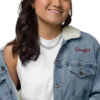 Cowgirl denim sherpa jacket - Image 4