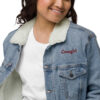 Cowgirl denim sherpa jacket - Image 3