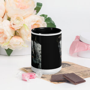 Cheeky horse Mug with Color Inside
